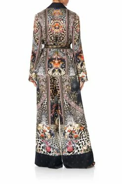 LOUNGE TROUSER WITH CUFFS MARAIS AT MIDNIGHT -clothing shop camilla lounge trouser with cuffs marais at midnight 6