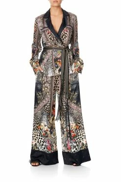 LOUNGE TROUSER WITH CUFFS MARAIS AT MIDNIGHT -clothing shop camilla lounge trouser with cuffs marais at midnight 7