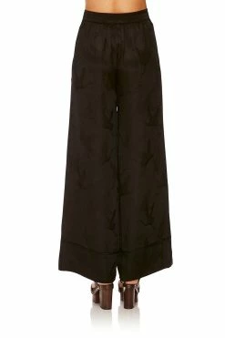 LOUNGE TROUSER WITH CUFFS SOLID BLACK 24 LOUNGE TROUSER WITH CUFFS SOLID BLACK -clothing shop camilla lounge trouser with cuffs solid black 4 4256a165 9f70 407b 9adf 3dd4595a0726