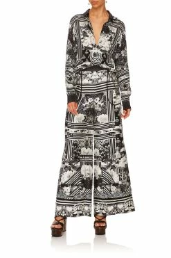 LOUNGE TROUSER WITH CUFFS WILD MOONCHILD -clothing shop camilla lounge trouser with cuffs wild moonchild 7