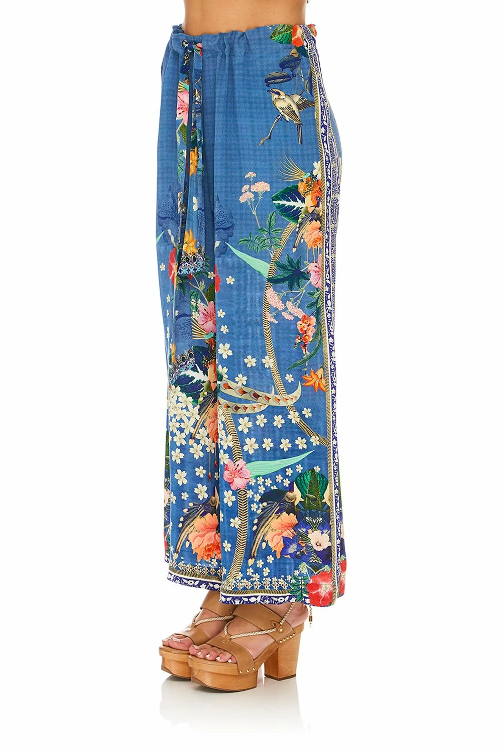 LOUNGE TROUSER WITH TIE WAIST FARAWAY FLORALS 6 LOUNGE TROUSER WITH TIE WAIST FARAWAY FLORALS - Image 6