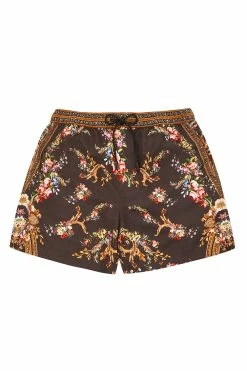 ELASTIC WAIST BOARDSHORT FRIEND IN FLORA