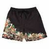 MEN'S ELASTIC WAIST BOARDSHORT MIDNIGHT MOONCHILD