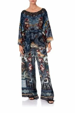 WIDE LEG TROUSER WITH FRONT POCKETS HOTEL BOHEME -clothing shop camilla more Extras 6 7b0752ea f709 417a baba 8adcbb1f6572