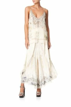 WRAP FRONT SHAPED HEM PANT MEMORIES OF MOREE -clothing shop camilla multi layer v neck top gumnut gathering 1 9f636bcc 2c6c 454b 8f7c 7ba2c666c339