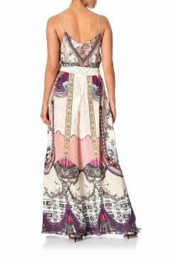 WIDE LEG PANT WITH GATHERED POCKETS VIOLET CITY -clothing shop camilla pants violet city 4