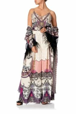 WIDE LEG PANT WITH GATHERED POCKETS VIOLET CITY -clothing shop camilla pants violet city 8