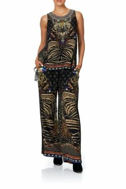 WIDE LEG PANTS WITH CUFFS THE NIGHT WE MET 15 WIDE LEG PANTS WITH CUFFS THE NIGHT WE MET -clothing shop camilla pants with side split the night we met 11 18374f25 483f 49d6 b7c7 c0f9513431fc