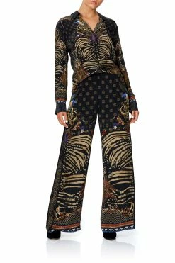 WIDE LEG PANTS WITH CUFFS THE NIGHT WE MET 12 WIDE LEG PANTS WITH CUFFS THE NIGHT WE MET -clothing shop camilla pants with side split the night we met 3 b7a6cfd5 994a 4b0d a112 a6ff5db615a8