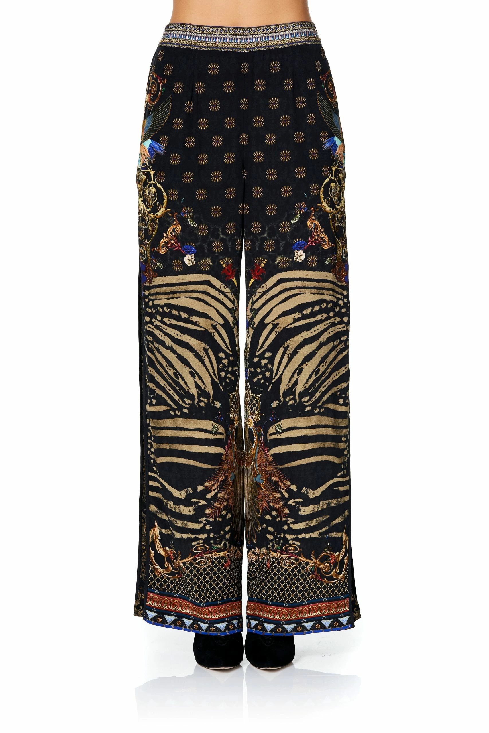 WIDE LEG PANTS WITH CUFFS THE NIGHT WE MET 8 WIDE LEG PANTS WITH CUFFS THE NIGHT WE MET - Image 8