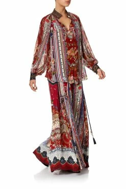 FLARES WITH LACE UP SIDE COSTUME PARTY 19 FLARES WITH LACE UP SIDE COSTUME PARTY -clothing shop camilla raglan button up shirt costume party 6 2b25d4e9 5bc2 4b9e 8ed7 d09c3f1d46ee