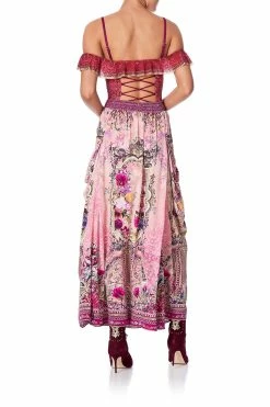 SHIRRED WAIST POCKET SKIRT LA BELLE -clothing shop camilla shirred waist pocket skirt la belle 11 ecf218b9 2667 4d1f 9ef8 bd63f661a6ab