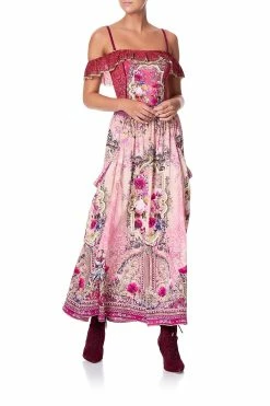 SHIRRED WAIST POCKET SKIRT LA BELLE -clothing shop camilla shirred waist pocket skirt la belle 13 4bb6d31c 4c98 4efa a8fc 085e40205f56