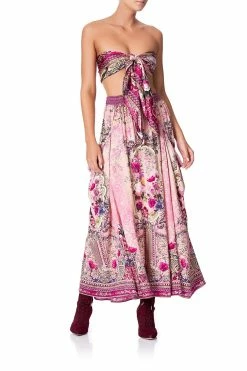 SHIRRED WAIST POCKET SKIRT LA BELLE -clothing shop camilla shirred waist pocket skirt la belle 14 1644dcca 71f2 44c5 b140 28c6059c378a