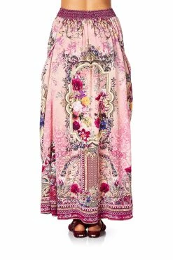 SHIRRED WAIST POCKET SKIRT LA BELLE -clothing shop camilla shirred waist pocket skirt la belle 4 47cf1a62 fbda 4d1f 920d 89e68c15e3fe