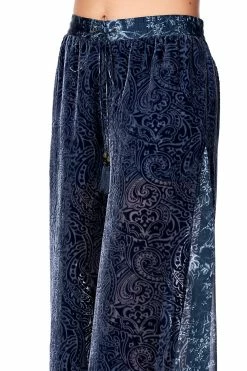 SOFT PANT WITH GODETS HOTEL BOHEME -clothing shop camilla soft pant with godets hotel boheme 8