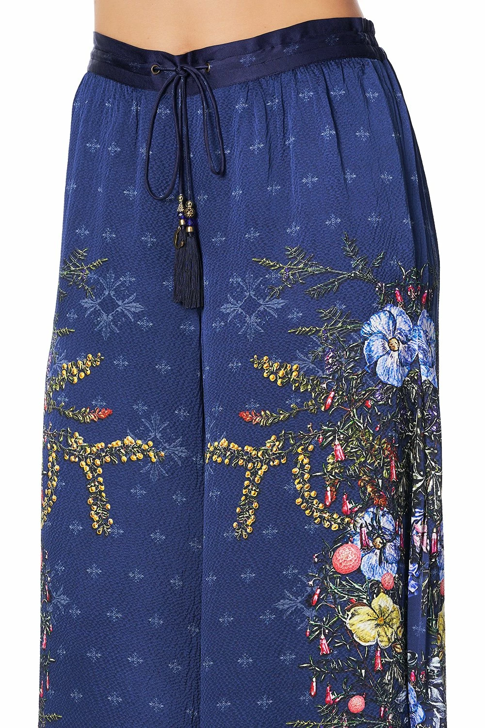 SOFT PANT WITH GODETS SOUTHERN TWILIGHT 6 SOFT PANT WITH GODETS SOUTHERN TWILIGHT - Image 6