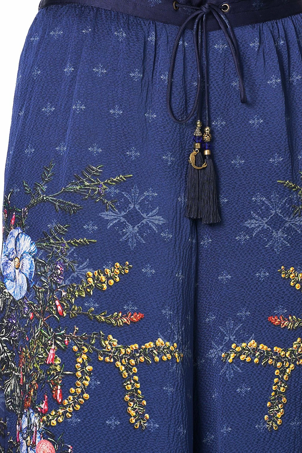 SOFT PANT WITH GODETS SOUTHERN TWILIGHT 5 SOFT PANT WITH GODETS SOUTHERN TWILIGHT - Image 5