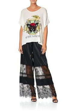 SPLICED WIDE LEG PANT NOIR BOUDOIR -clothing shop camilla spliced wide leg pant noir boudoir 4 e5aaedd5 09b8 4f0b 9418 816af1b143d8