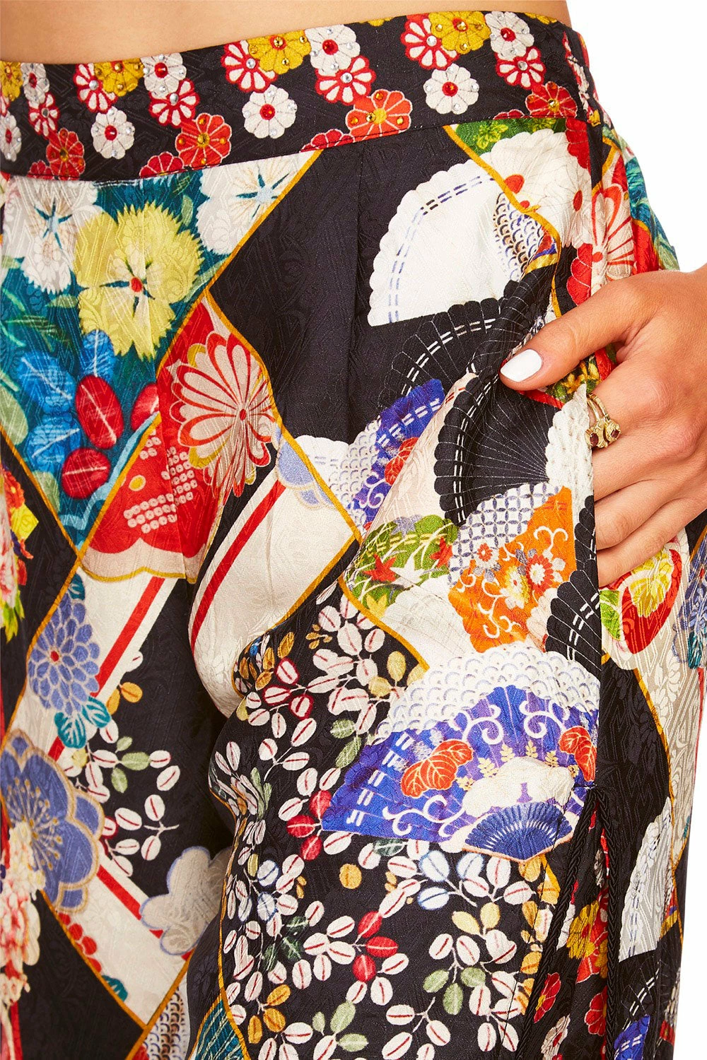 PANTS WITH SIDE SPLIT STAR GIRL 7 PANTS WITH SIDE SPLIT STAR GIRL - Image 7