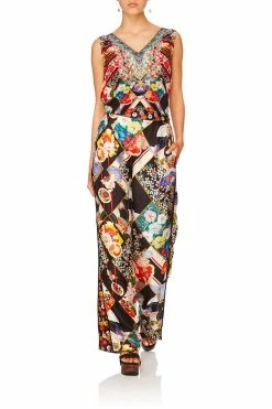 PANTS WITH SIDE SPLIT STAR GIRL