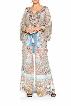 WIDE LEG DRAWSTRING WAIST PANT BLANCHES BLESSING