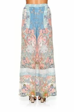 WIDE LEG DRAWSTRING WAIST PANT BLANCHES BLESSING -clothing shop camilla wide leg drawstring waist pant blanches blessing 7