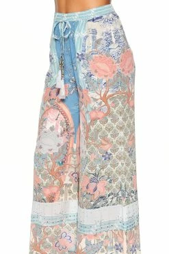 WIDE LEG DRAWSTRING WAIST PANT BLANCHES BLESSING -clothing shop camilla wide leg drawstring waist pant blanches blessing 8
