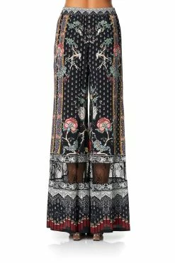 WIDE LEG DRAWSTRING WAIST PANT HAUTE PROVINCIAL -clothing shop camilla wide leg drawstring waist pant haute provincial 6