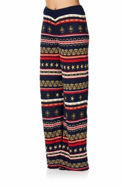 WIDE LEG JACQUARD KNIT PANT COSTUME PARTY 15 WIDE LEG JACQUARD KNIT PANT COSTUME PARTY -clothing shop camilla wide leg jacquard knit pant costume party 4 09cf3561 acd1 4992 9387 a4544477c848