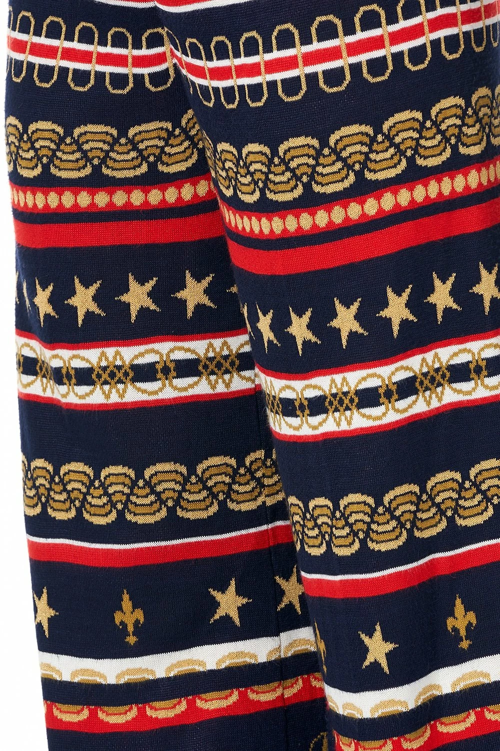 WIDE LEG JACQUARD KNIT PANT COSTUME PARTY 9 WIDE LEG JACQUARD KNIT PANT COSTUME PARTY - Image 9