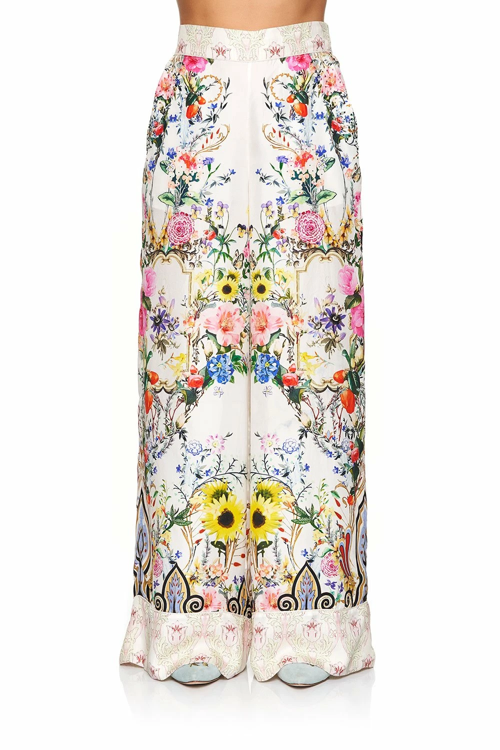 WIDE LEG PANT WITH CUFFS BOHEME 6 WIDE LEG PANT WITH CUFFS BOHEME - Image 6