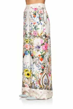 WIDE LEG PANT WITH CUFFS BOHEME 18 WIDE LEG PANT WITH CUFFS BOHEME -clothing shop camilla wide leg pant with cuffs boheme 4