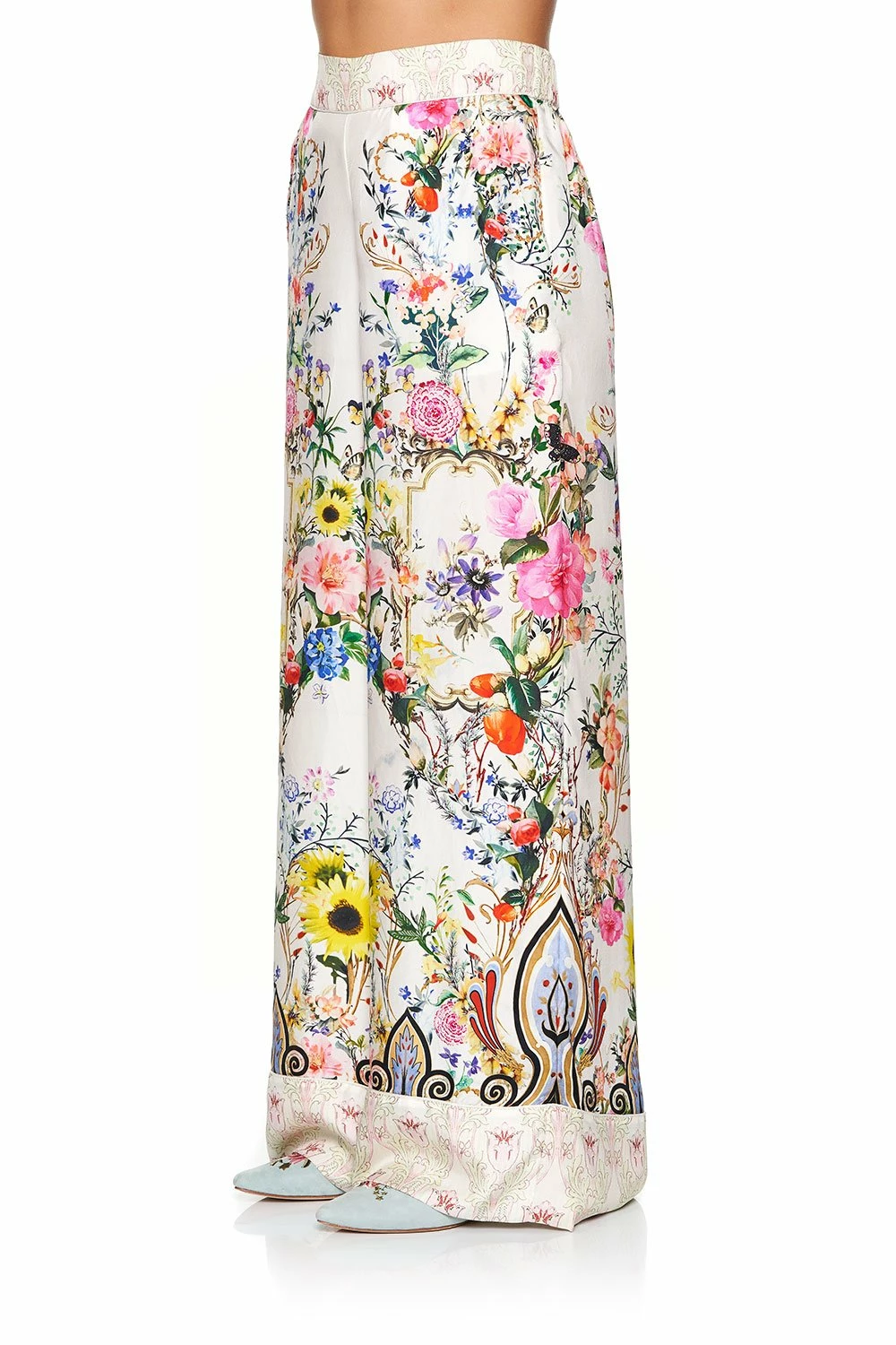 WIDE LEG PANT WITH CUFFS BOHEME 7 WIDE LEG PANT WITH CUFFS BOHEME - Image 7