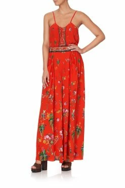 WIDE LEG PANT WITH GATHERED POCKETS CINEMA PARADISO 17 WIDE LEG PANT WITH GATHERED POCKETS CINEMA PARADISO -clothing shop camilla wide leg pant with gathered pockets cinema paradiso 2