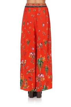 WIDE LEG PANT WITH GATHERED POCKETS CINEMA PARADISO 15 WIDE LEG PANT WITH GATHERED POCKETS CINEMA PARADISO -clothing shop camilla wide leg pant with gathered pockets cinema paradiso 6