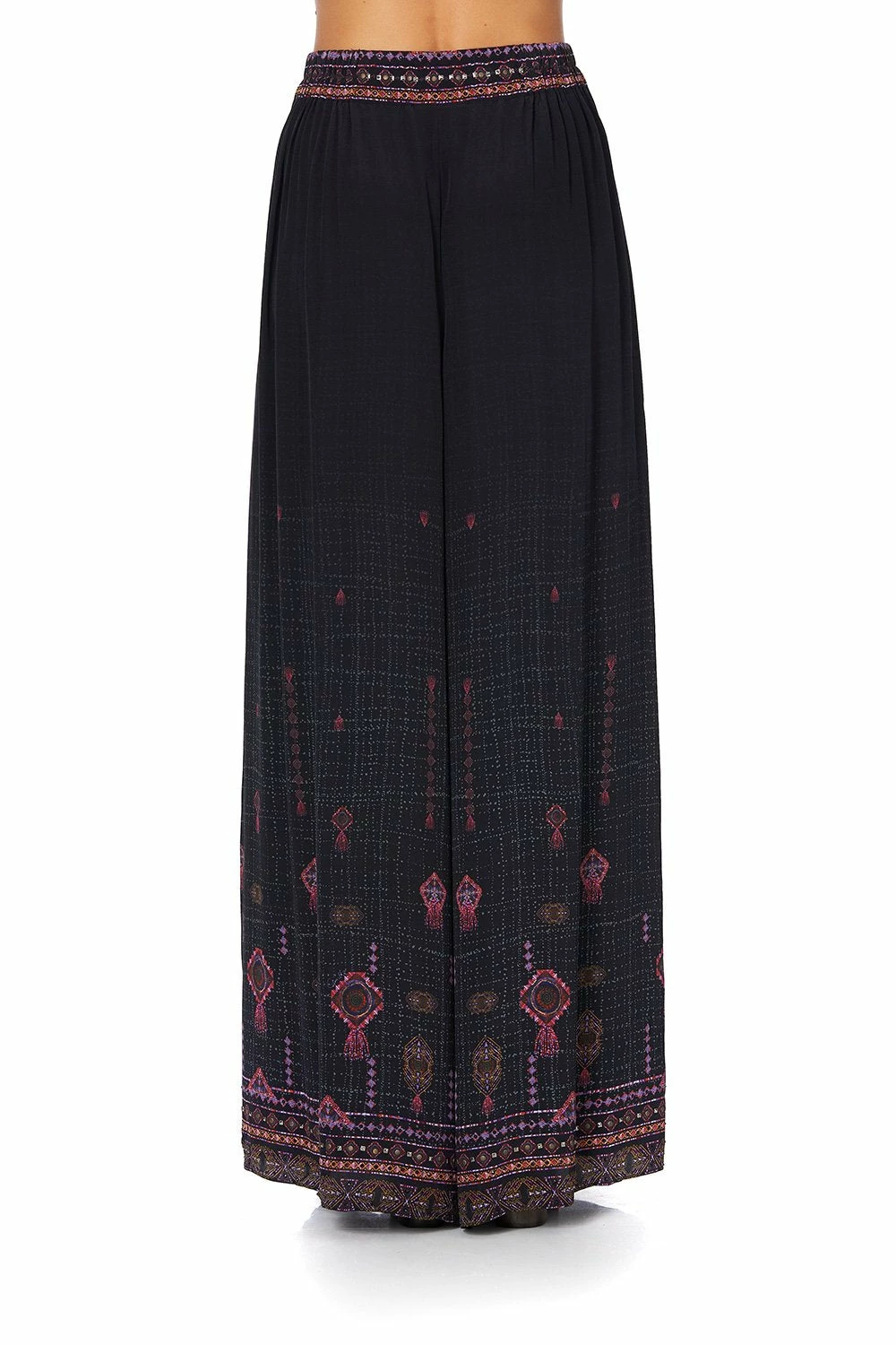 WIDE LEG PANT WITH GATHERED POCKETS MINA MINA 7 WIDE LEG PANT WITH GATHERED POCKETS MINA MINA - Image 7