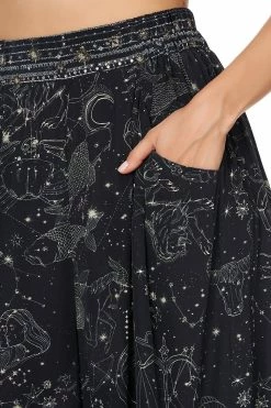 WIDE LEG PANT WITH GATHERED POCKETS MOON SET 16 WIDE LEG PANT WITH GATHERED POCKETS MOON SET -clothing shop camilla wide leg pant with gathered pockets moon set 8