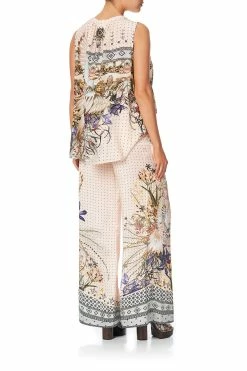 WIDE LEG PANT WITH SHAPED CUFF KINDRED SKIES -clothing shop camilla wide leg pant with shaped cuff kindred skies 3 48f50088 cc3a 4c02 b7dc 5aa089b38ae4