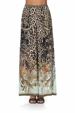 WIDE LEG TROUSER WITH FRONT POCKETS NOMADIC NYMPH -clothing shop camilla wide leg trouser w front pockets nomadic nymph 4