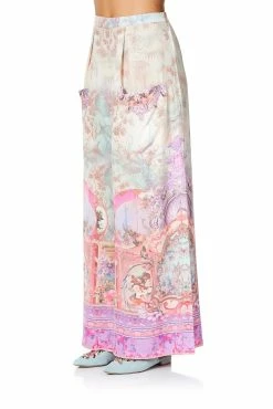 WIDE LEG TROUSER WITH FRONT POCKETS ELECTRON LIBRE -clothing shop camilla wide leg trouser with front pockets electron libre 6 ce181f0a 8b11 4c76 8414 8d799f83166f