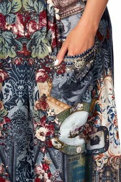 WIDE LEG TROUSER WITH FRONT POCKETS HOTEL BOHEME -clothing shop camilla wide leg trouser with front pockets hotel boheme 9