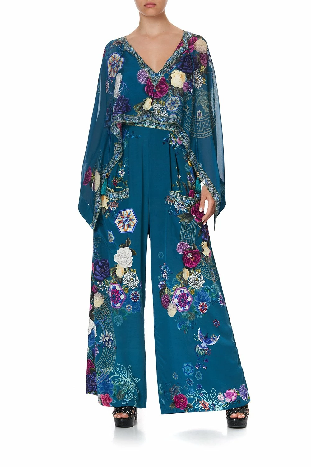 WIDE LEG TROUSER WITH FRONT POCKETS LUNAR GAZING 1 WIDE LEG TROUSER WITH FRONT POCKETS LUNAR GAZING