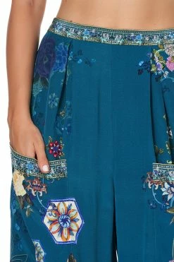 WIDE LEG TROUSER WITH FRONT POCKETS LUNAR GAZING 15 WIDE LEG TROUSER WITH FRONT POCKETS LUNAR GAZING -clothing shop camilla wide leg trouser with front pockets lunar gazing 8