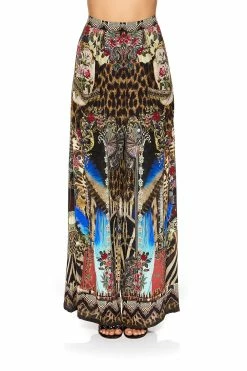 WIDE LEG TROUSER WITH FRONT POCKETS STRONGER TOGETHER -clothing shop camilla wide leg trouser with front pockets stronger together 3