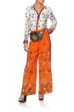 DRAWSTRING PANT WITH SIDE PANEL GONE COAST -clothing shop drawstring pant with side panel gone coast 4