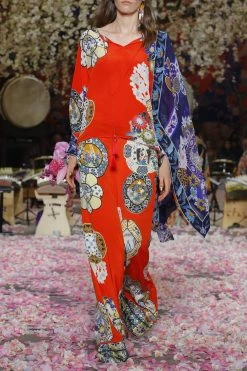 WIDE LEG PANT W/CUFFS FOUND IN TRANSLATION -clothing shop lll1722 cropped