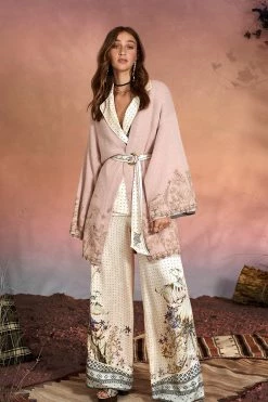 WIDE LEG PANT WITH SHAPED CUFF KINDRED SKIES -clothing shop lookbook drop1 0003 190124 CAMILLA AUSTRALIA COLLECTION 1903 DK 52 3056 1 copy fa6056bc 0f27 4ca8 afc3 b36d6bd6a64b