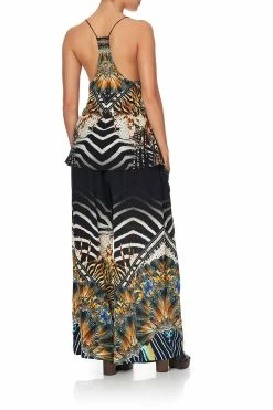 WIDE LEG TROUSER WITH FRONT POCKETS LOST PARADISE -clothing shop lost paradise t back shoestring top lost paradise 3 720eb43b d674 4197 b705 627e89a30b78