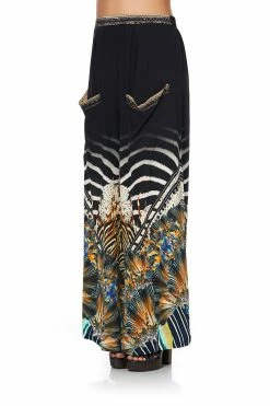 WIDE LEG TROUSER WITH FRONT POCKETS LOST PARADISE -clothing shop lost paradise wide leg trouser with front pockets lost paradise 5